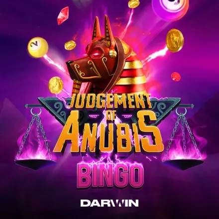 Judgement of Anubis Bingo by Darwin Gaming, showcased at betico-casino.pt – game logo