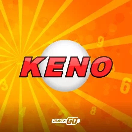 Keno slot logo by Play'n GO at Betico Casino