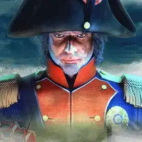 Napoleon Megaways game by Blueprint Gaming – logo hosted on Betico Casino